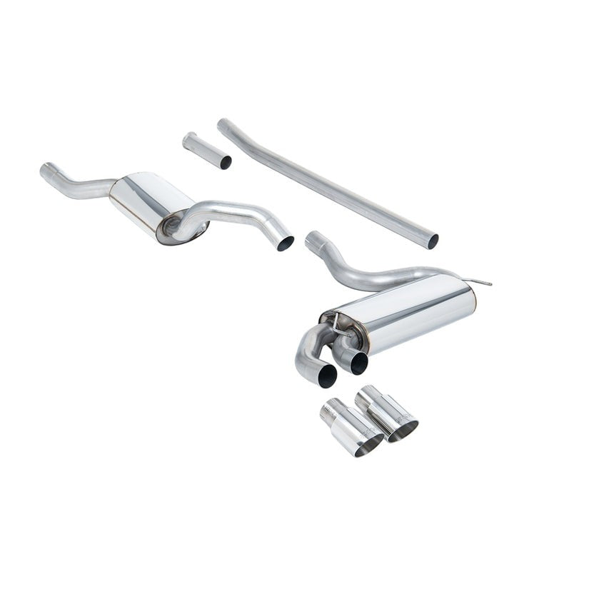 Milltek Downpipe Back Exhaust Audi Coupe UR Quattro 10v Turbo 81-89