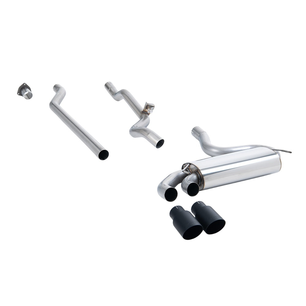 Milltek Downpipe-back Exhaust Audi Coupe UR Quattro 20v Turbo 89-91