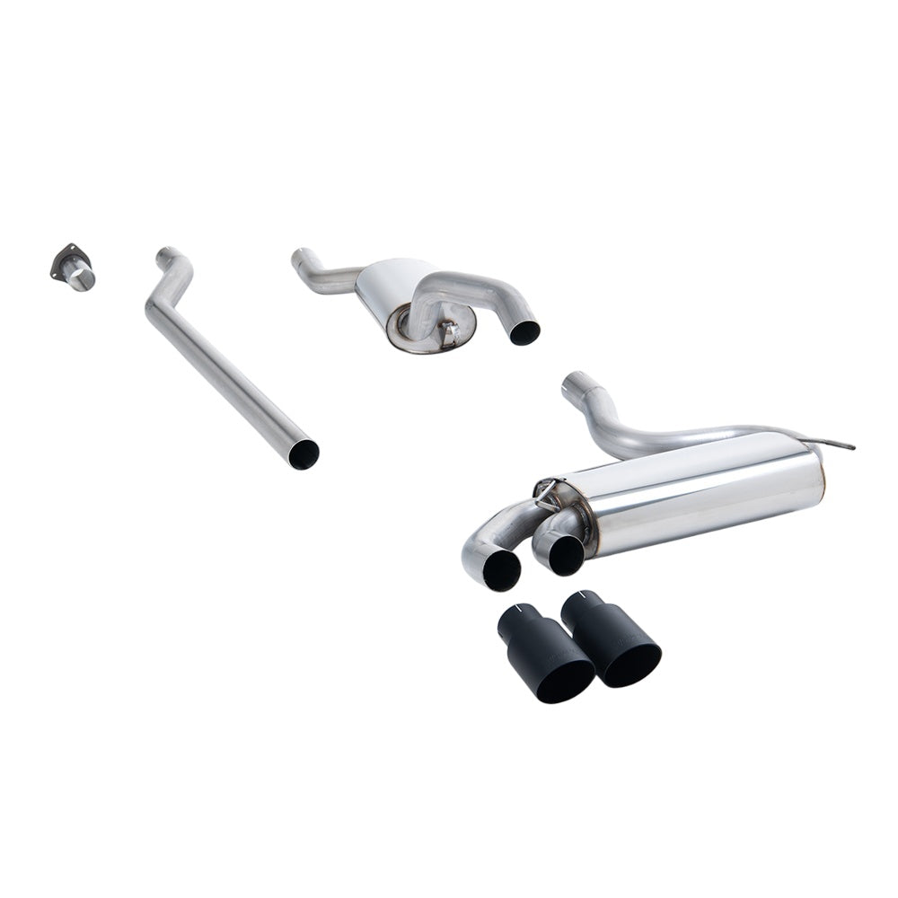 Milltek Downpipe-back Exhaust Audi Coupe UR Quattro 20v Turbo 89-91