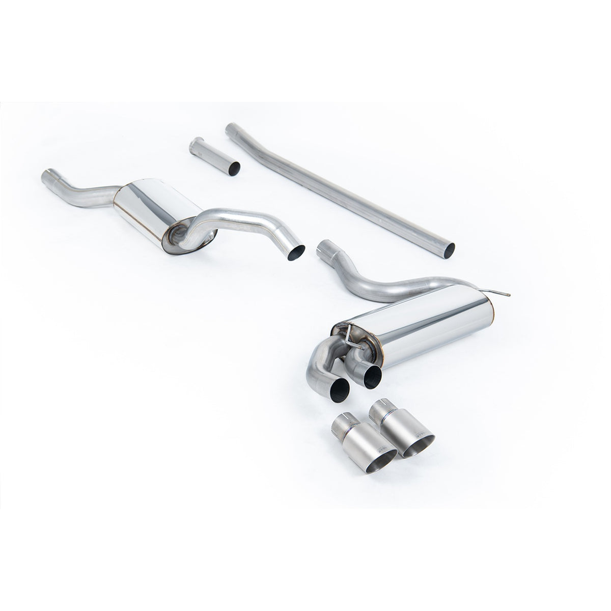 Milltek Downpipe Back Exhaust Audi Coupe UR Quattro 10v Turbo 81-89