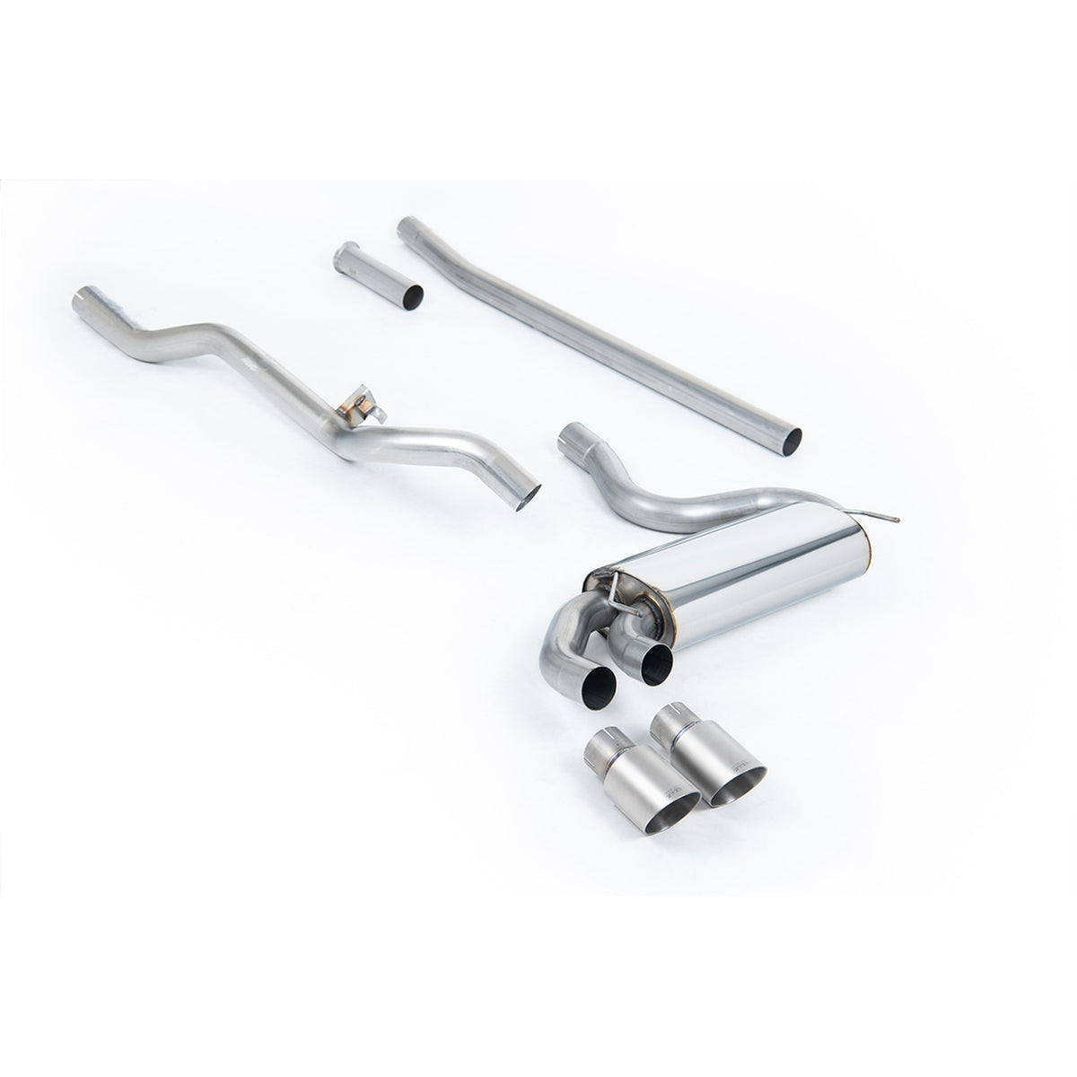 Milltek Downpipe Back Exhaust Audi Coupe UR Quattro 10v Turbo 81-89