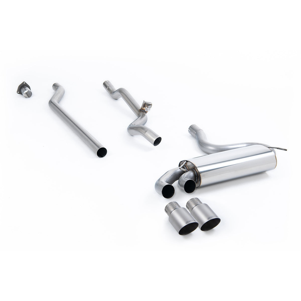 Milltek Downpipe Back Exhaust Audi Coupe UR Quattro 20v Turbo 89-91