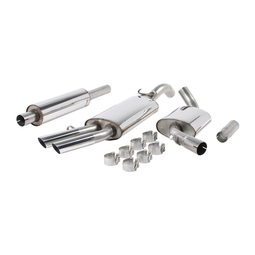 Milltek Front Pipe Back Exhaust Volkswagen Golf Mk2 GTI 8v 84-92