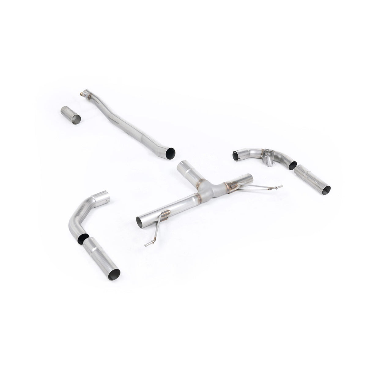 Milltek Front Pipe Back Exhaust Mercedes A-Class A35 AMG 2.0 Turbo Saloon Non-OPF/GPF 19+