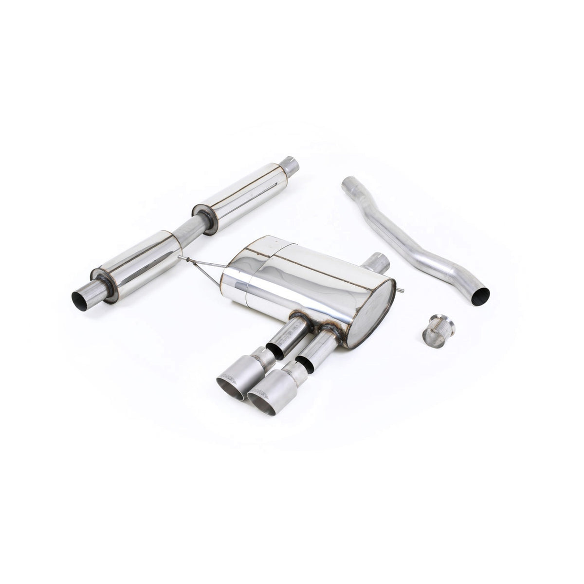 Milltek Cat Back Exhaust Mini Cooper S F56 Mk3 2.0 Turbo ROW 14+