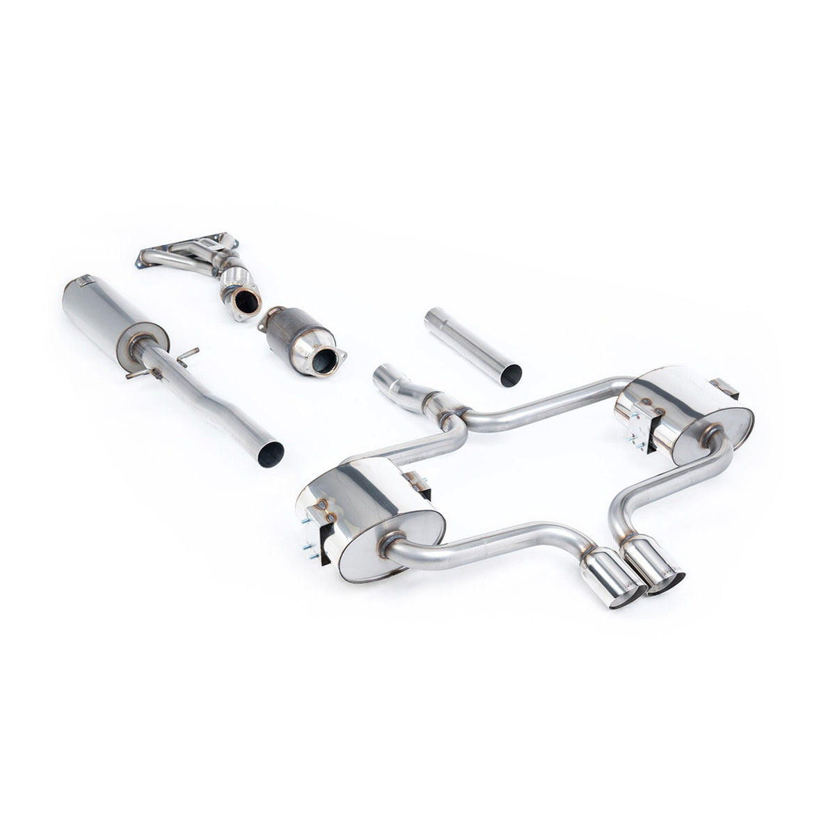 Milltek Full Exhaust with Sports Cat New Mini Mk1 R52 Cooper S Convertible 04-08