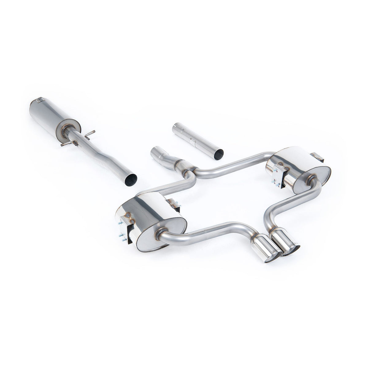 Milltek Cat Back Exhaust New Mini Mk1 R52 Cooper S Convertible 04-08