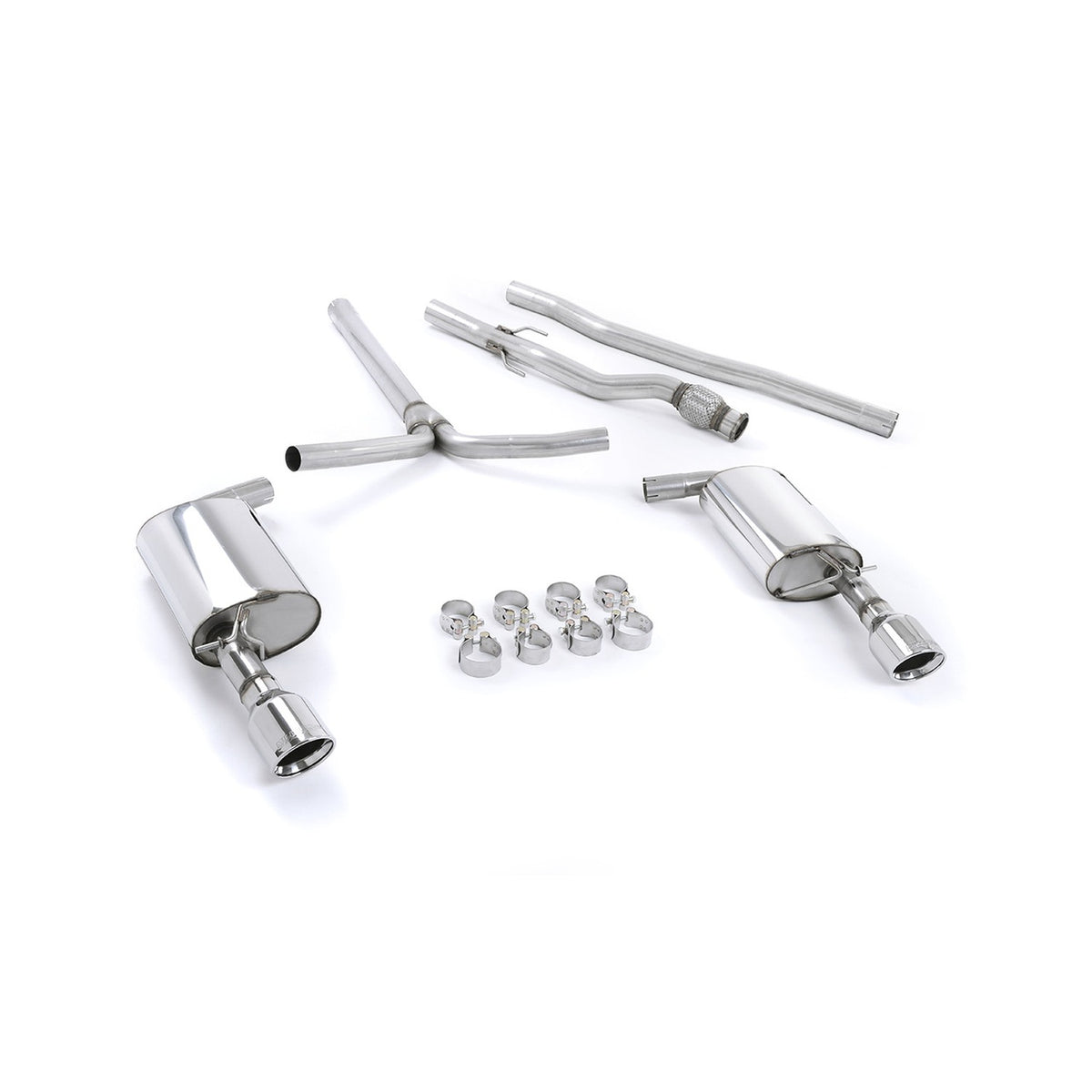 Milltek Cat Back Exhaust New Mini Mk2 R55 Cooper S Clubman 1.6i Turbo 07-14