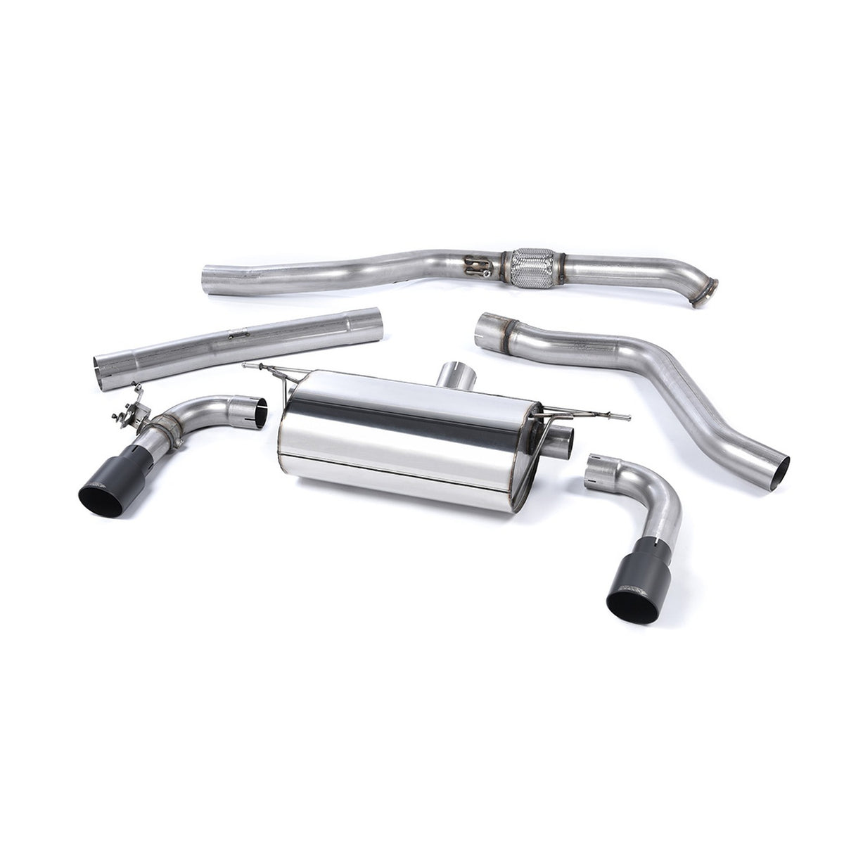 Milltek Cat Back Exhaust BMW 2 Series M235i Coupé F22 Non-xDrive 14-15