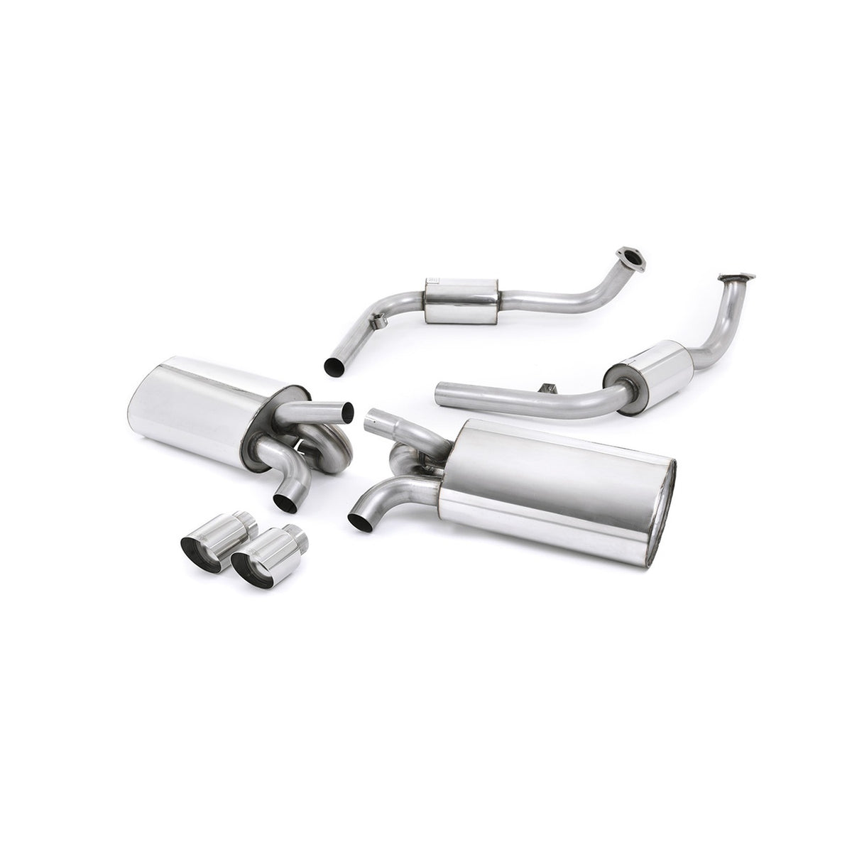 Milltek Cat Back Exhaust Porsche Boxster S 3.2 987 Gen1 04-09