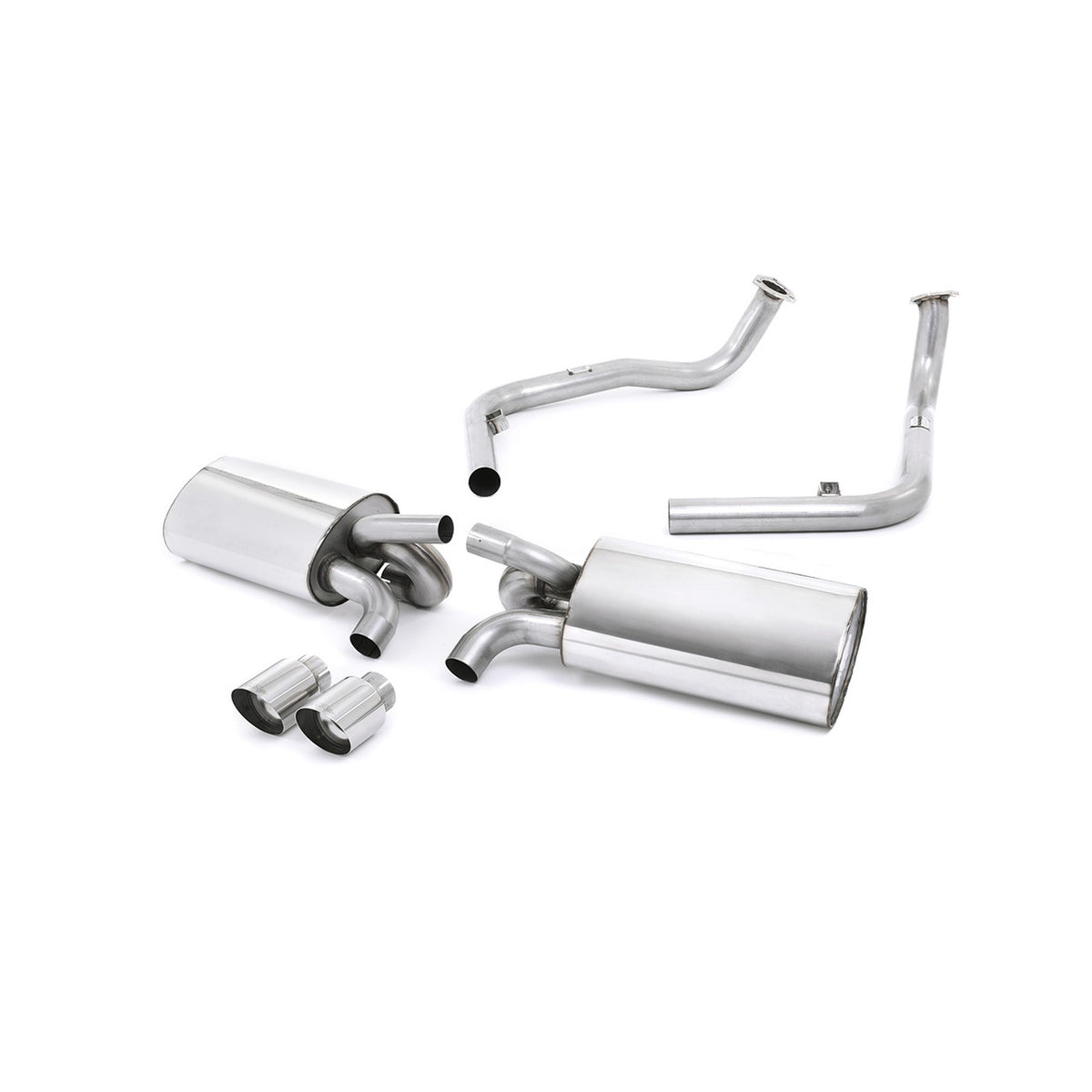 Milltek Cat Back Exhaust Porsche Cayman S 3.4 987 Gen2 09-13