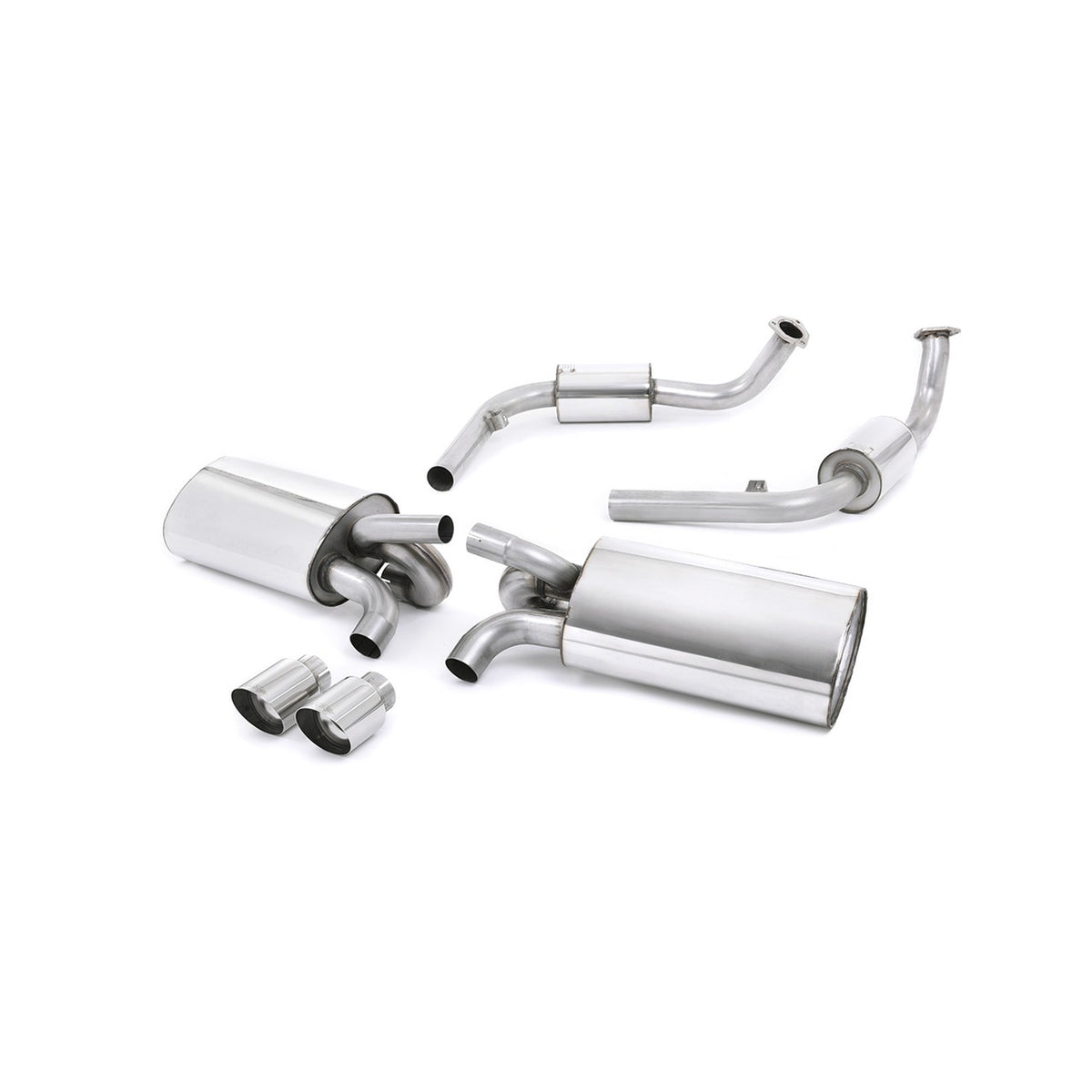 Milltek Cat Back Exhaust Porsche Boxster S 3.4 987 Gen2 09-13