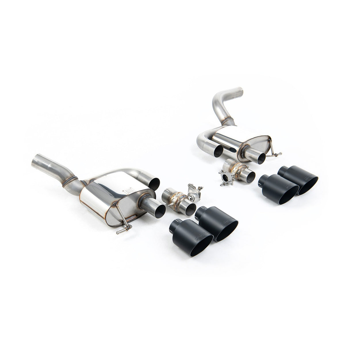 Milltek Rear Silencers Porsche Macan 2.9 V6 GTS Turbo Facelift 21+