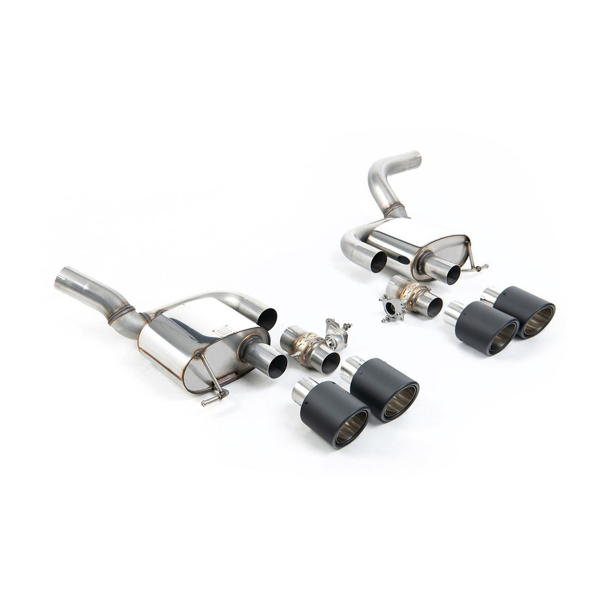 Milltek Rear Silencers Porsche Macan 2.9 V6 GTS Turbo Facelift 21+
