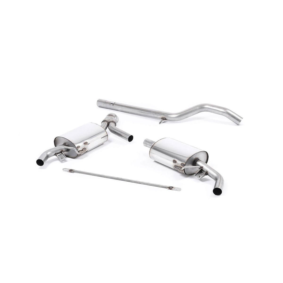 Milltek Cat Back Exhaust Renault Clio 200 inc. Cup 09-12
