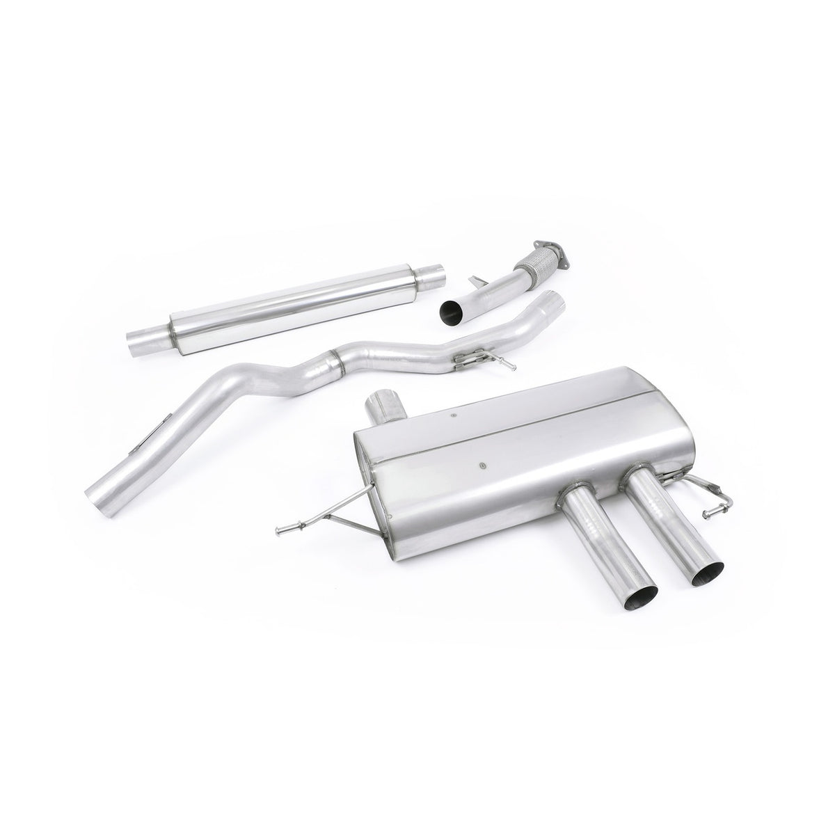 Milltek Cat Back Exhaust Renault Mégane Renaultsport 280 Non-OPF/GPF 18+