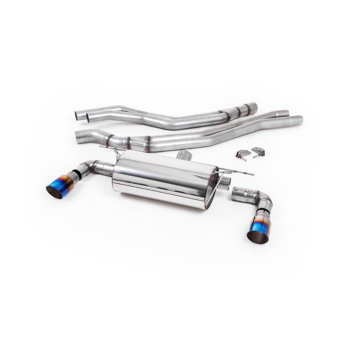 Milltek Cat Back Exhaust BMW 1 Series M140i 3dr 5dr F20 F21 LCI Non-OPF 15-18