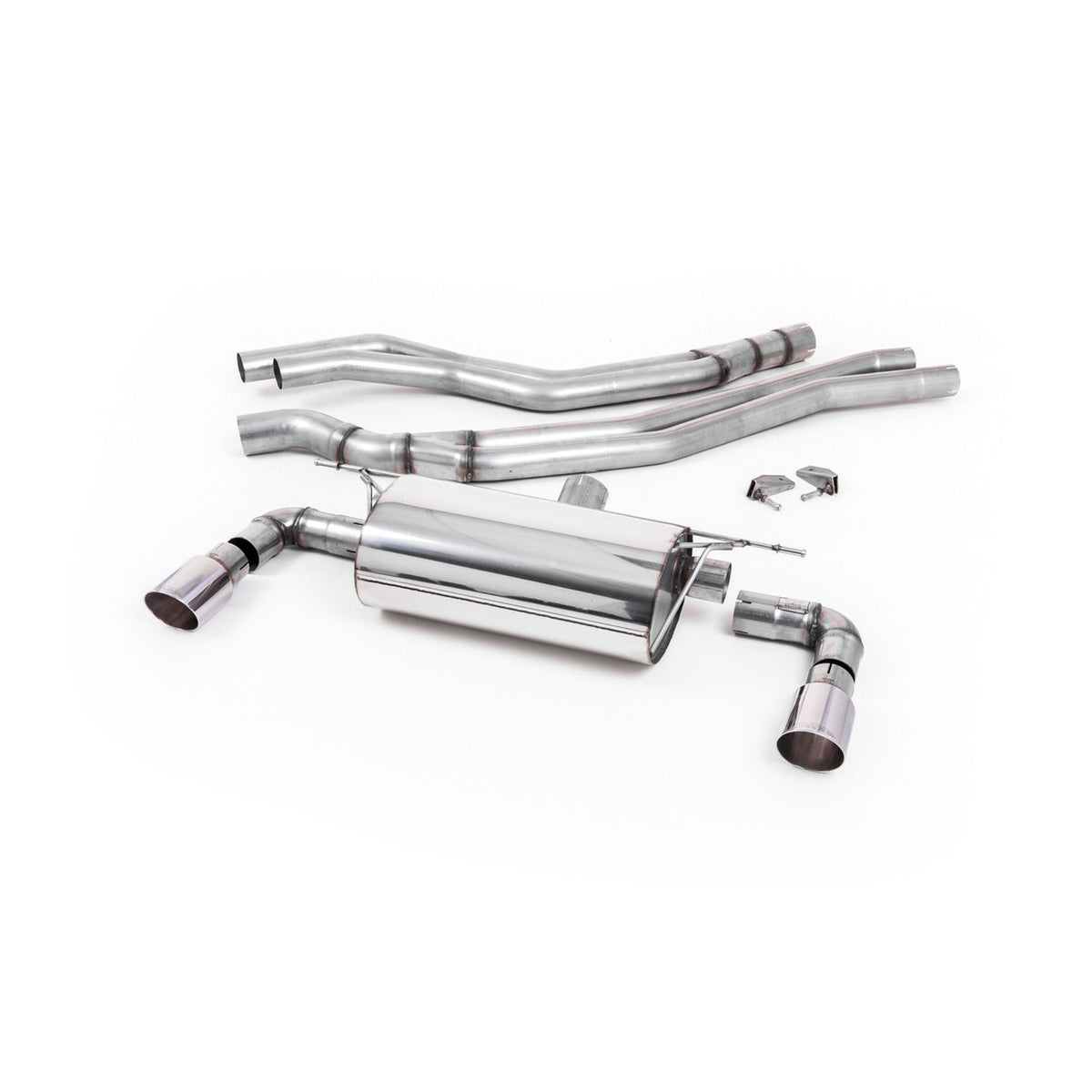 Milltek Cat Back Exhaust BMW 1 Series M140i 3dr 5dr F20 F21 LCI Non-OPF 15-18