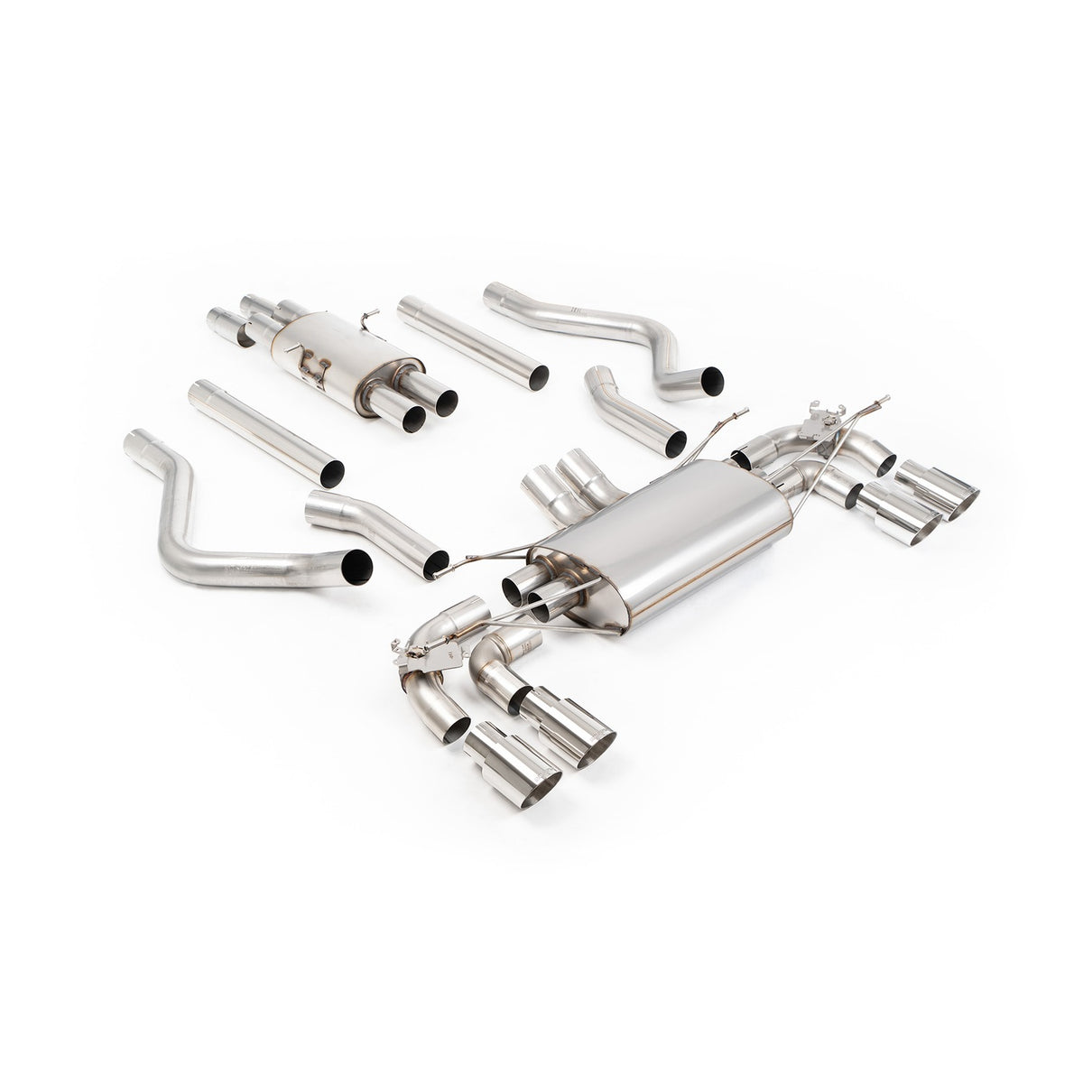 Milltek Cat Back Exhaust Land Rover Defender 130 5.0 V8 425PS 500PS NAS Non-OPF/GPF 23+