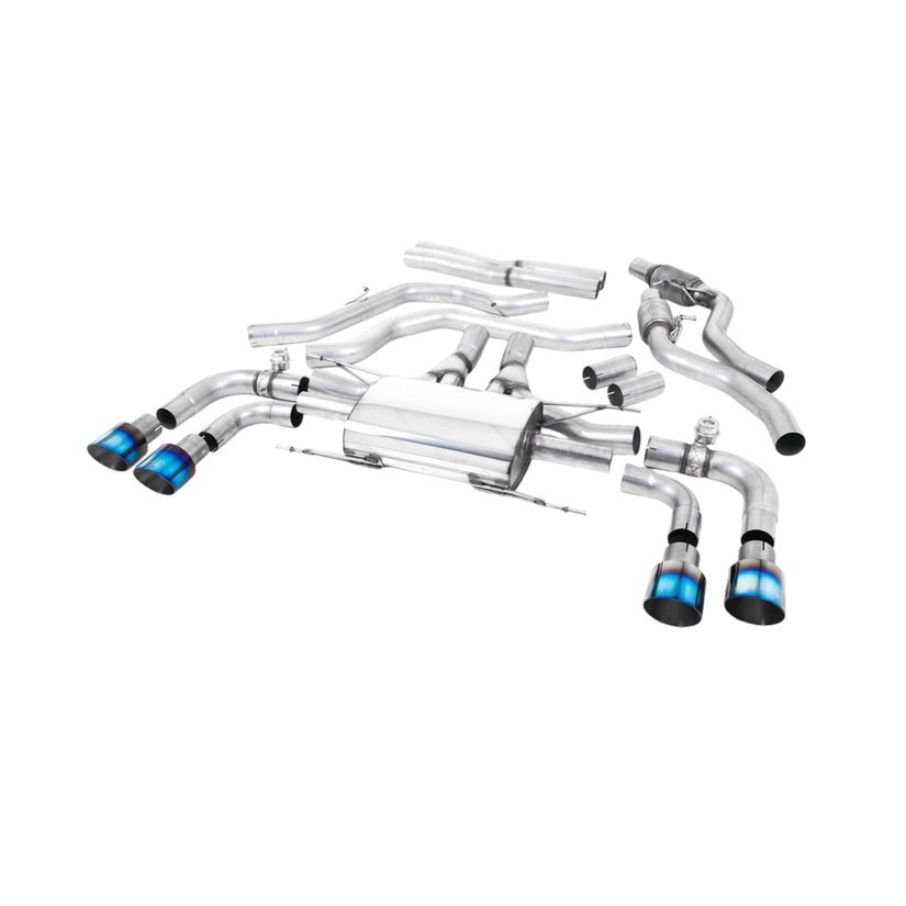 Milltek Cat Back Exhaust Alfa Romeo Giulia Quadrifoglio 2.9 V6 Bi-Turbo Non-OPF/GPF 17+