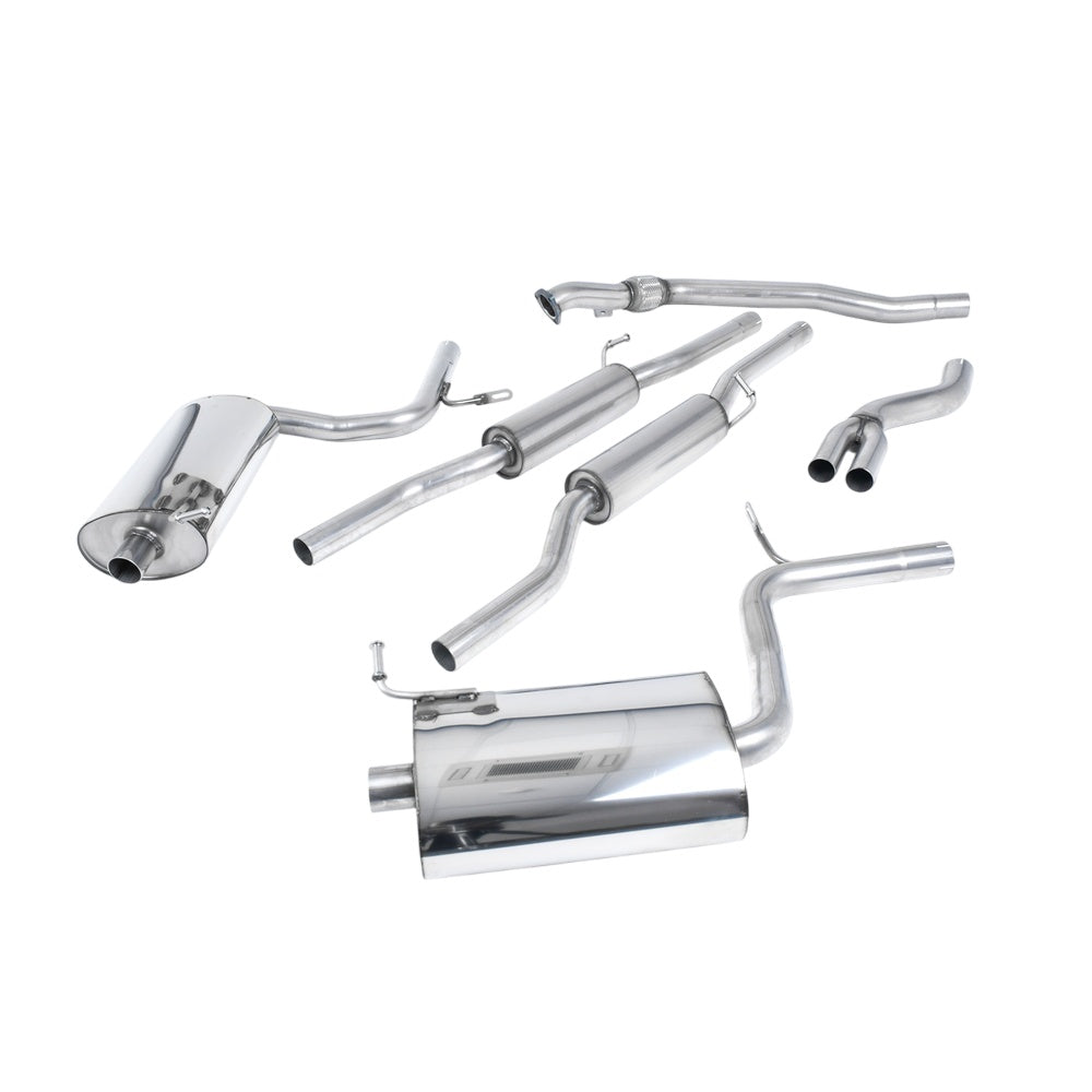 Milltek Cat Back Exhaust Audi A4 2.0 TFSi B7 Quattro and DTM 05-08