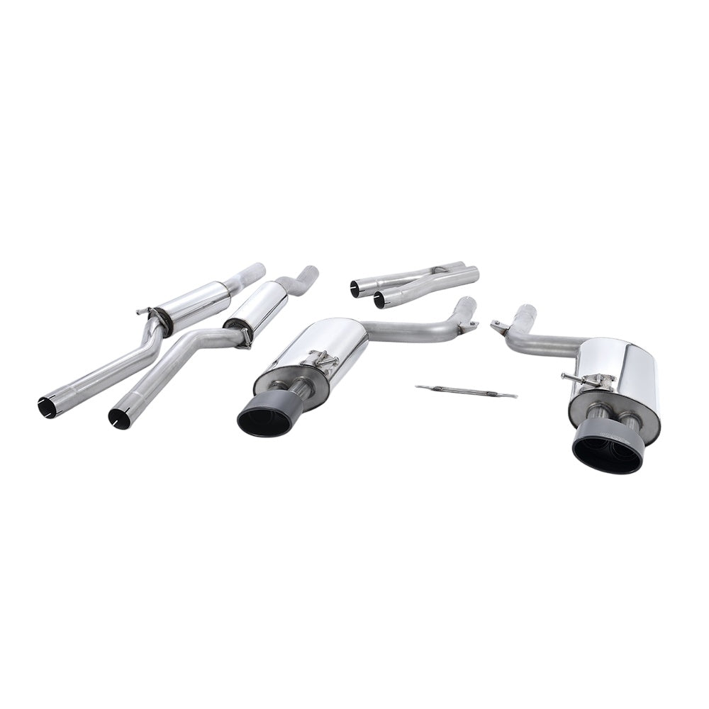 Milltek Cat Back Exhaust Audi RS4 B7 4.2 V8 Saloon Avant and Cabriolet 06-08