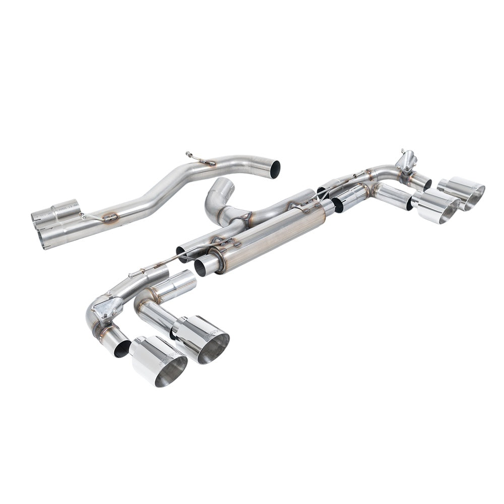 Milltek Particulate Filter-back Exhaust Audi S3 2.0 TFSi Quattro Sportback 310PS 8Y (OPF/GPF Models Only) 20-25