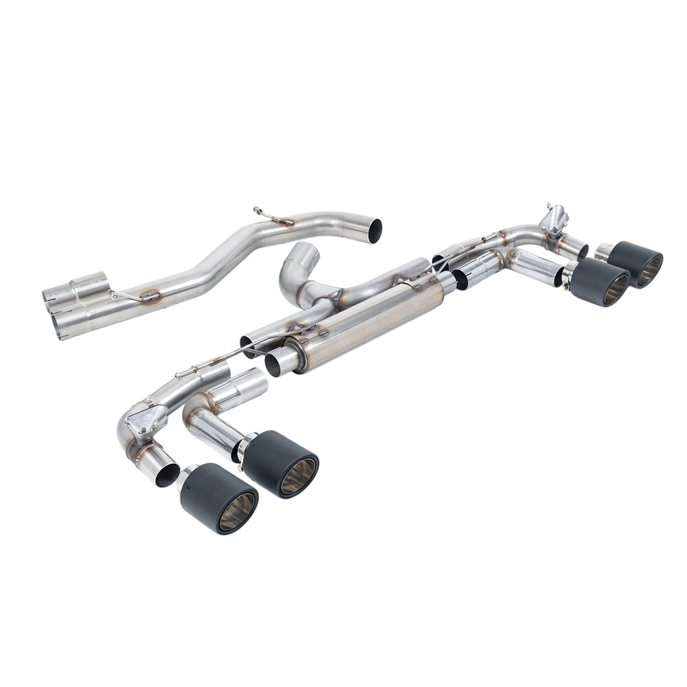 Milltek Particulate Filter-back Exhaust Audi S3 2.0 TFSi Quattro Sportback 310PS 8Y (OPF/GPF Models Only) 20-25