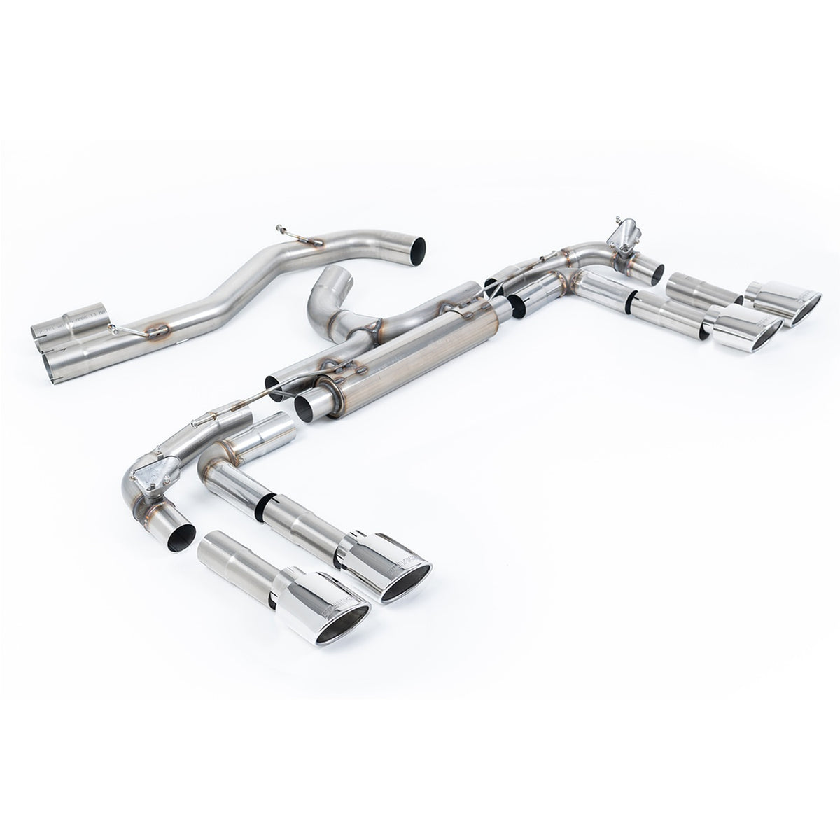Milltek Cat Back Exhaust Audi S3 2.0TFSI Quattro Saloon 8Y NA Non-OPF 22+