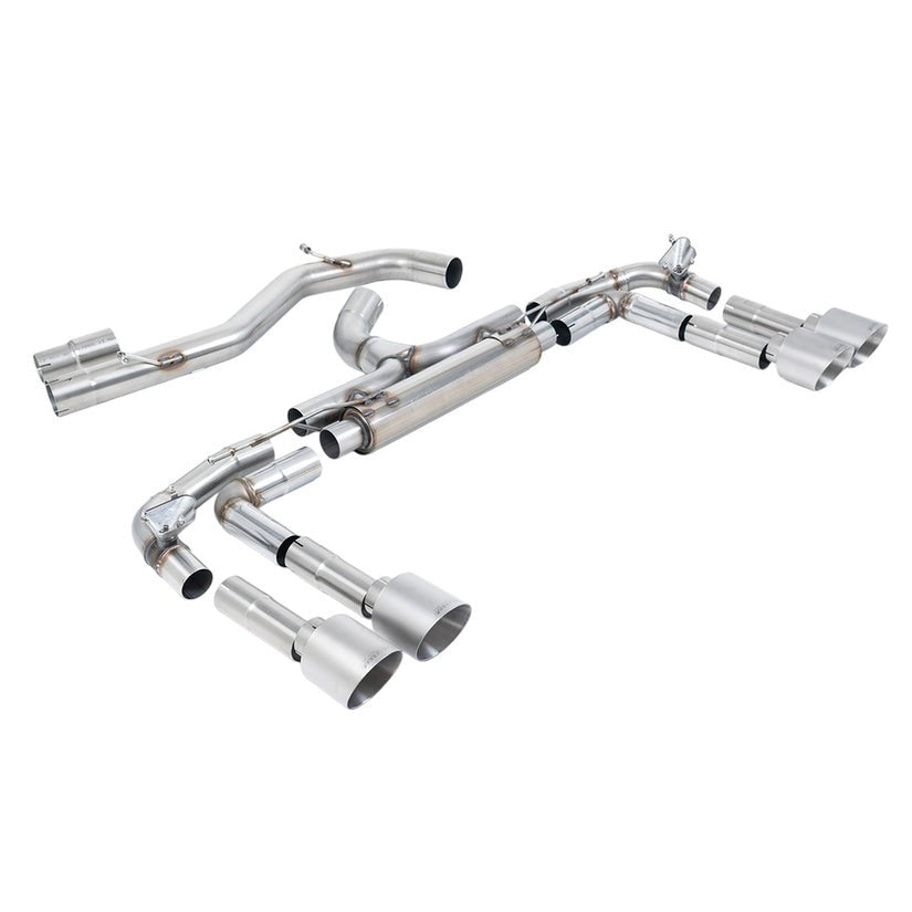 Milltek Cat Back Exhaust Audi S3 2.0TFSI Quattro Saloon 8Y NA Non-OPF 22+
