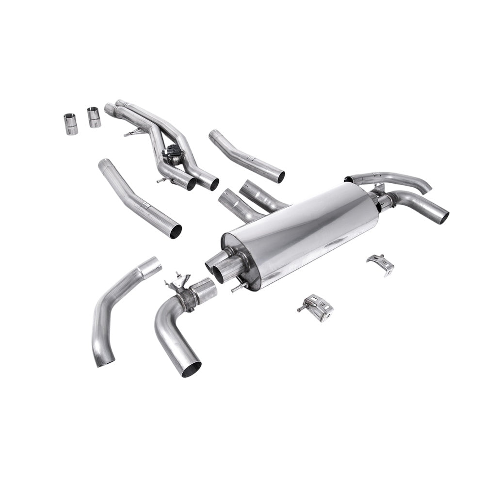 Milltek Particulate Filter-back Exhaust Audi SQ7 4.0 V8 TT (Petrol OPF/GPF Equipped Vehicles) 21-25