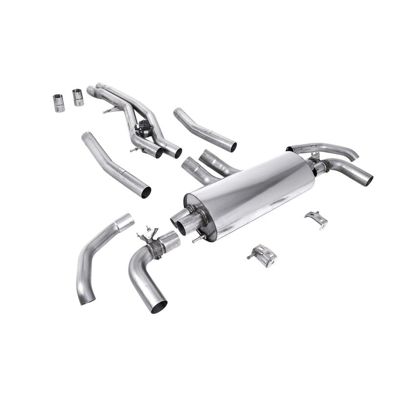 Milltek Filter Back Exhaust Audi SQ8 4.0 V8 Bi-Turbo Petrol OPF/GPF Pre-Facelift 20-24