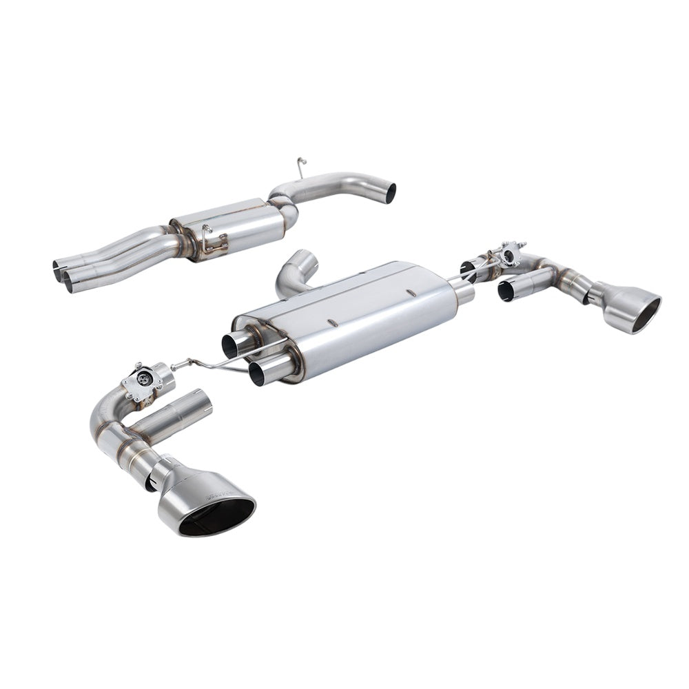 Milltek Particulate Filter-back Exhaust Audi TT Mk3 TTRS 2.5TFSi Quattro (OPF/GPF Models) 19-25