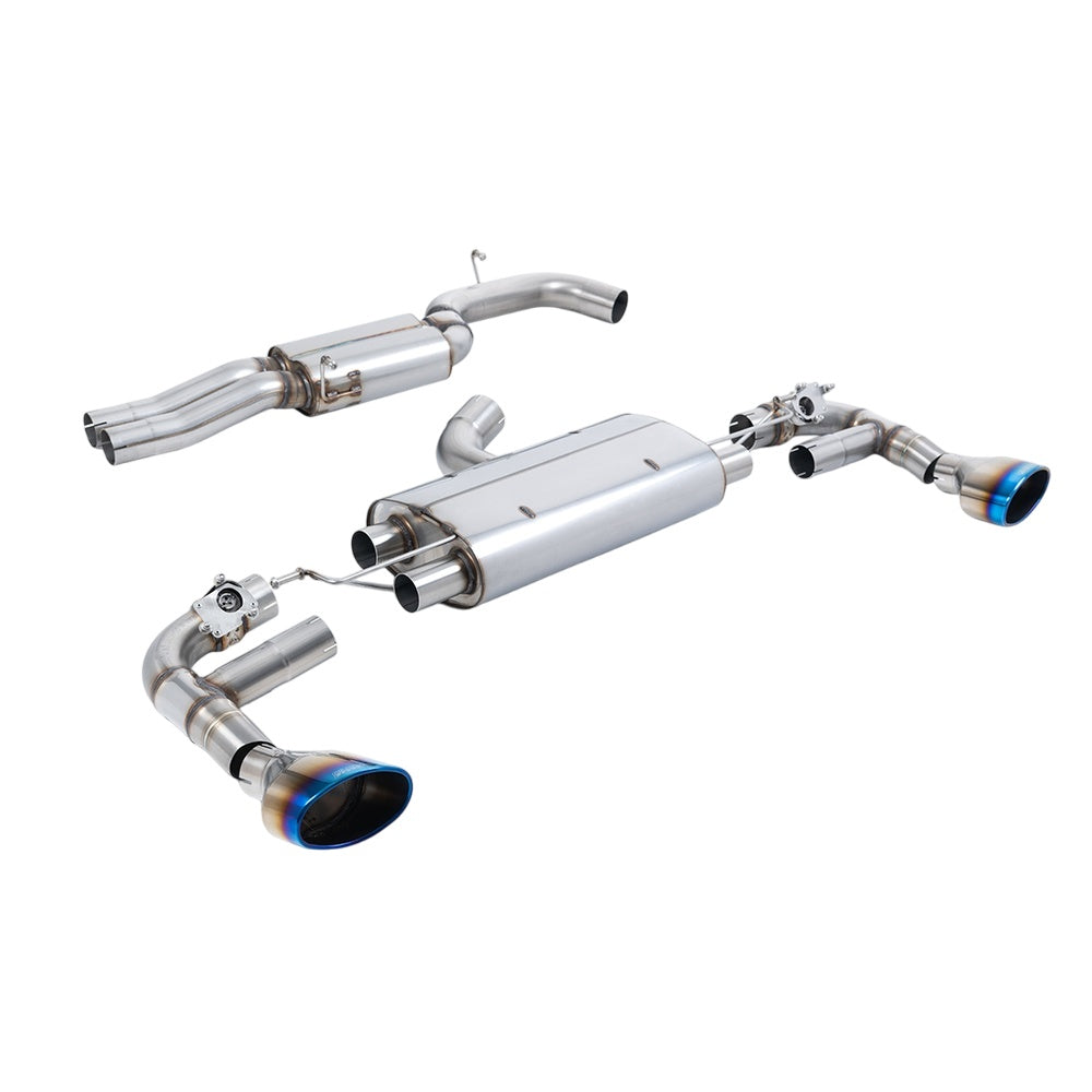 Milltek Particulate Filter-back Exhaust Audi TT Mk3 TTRS 2.5TFSi Quattro (OPF/GPF Models) 19-25