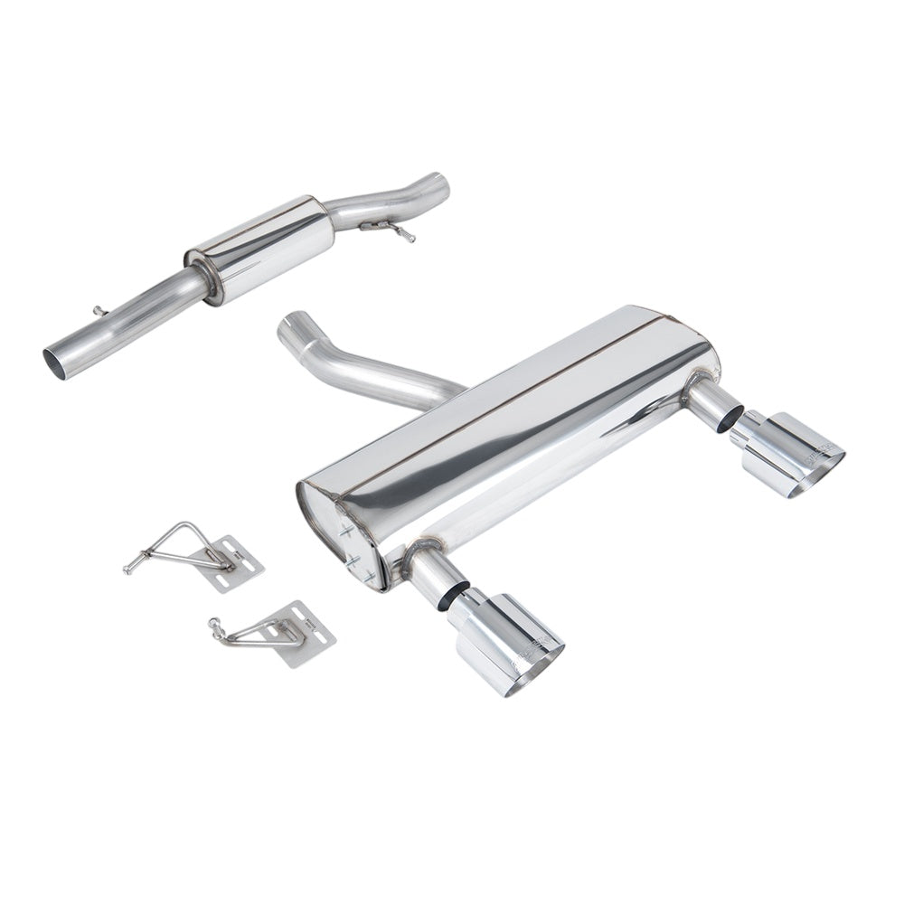 Milltek Cat Back Exhaust Audi TT 3.2 V6 Quattro Coupe and Roadster 03-06