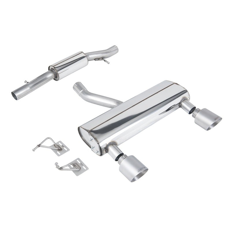 Milltek Cat Back Exhaust Audi TT 3.2 V6 Quattro Coupe Roadster 03-06