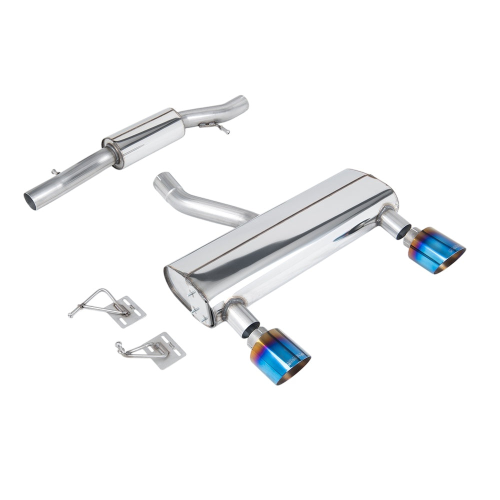 Milltek Cat Back Exhaust Audi TT 3.2 V6 Quattro Coupe and Roadster 03-06