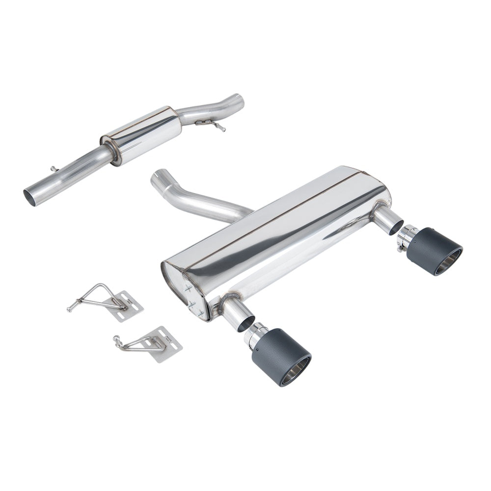 Milltek Cat Back Exhaust Audi TT 3.2 V6 Quattro Coupe and Roadster 03-06