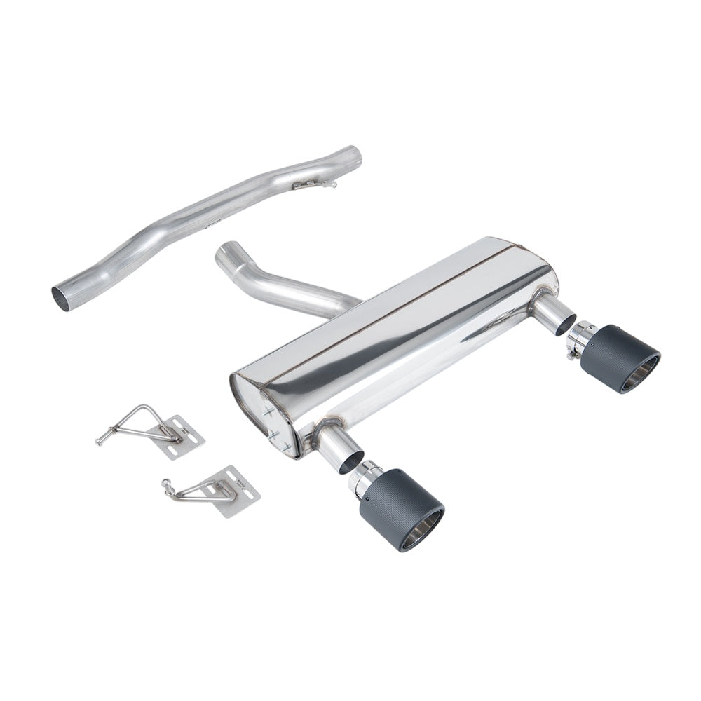 Milltek Cat Back Exhaust Audi TT 3.2 V6 Quattro Coupe and Roadster 03-06