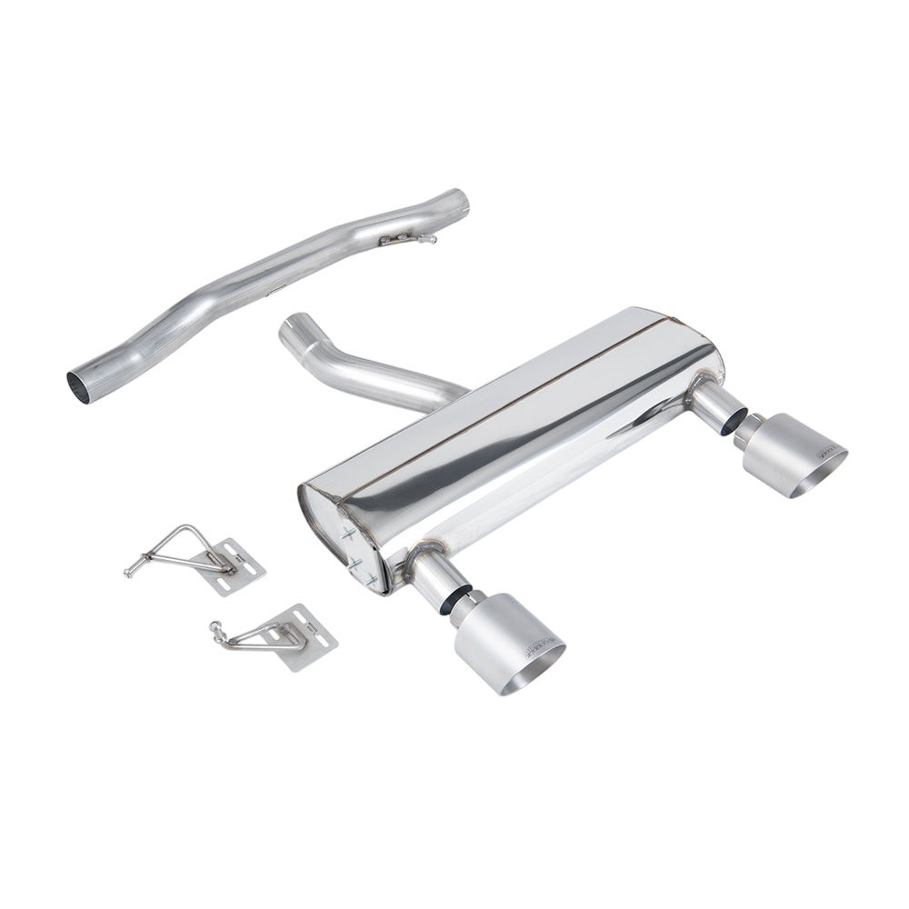 Milltek Cat Back Exhaust Audi TT 3.2 V6 Quattro Coupe and Roadster 03-06