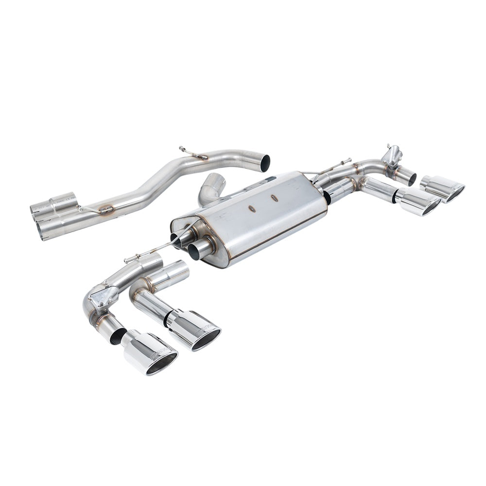 Milltek Particulate Filter-back Exhaust Audi S3 2.0 TFSi Quattro Sportback 310PS 8Y (OPF/GPF Models Only) 20-25