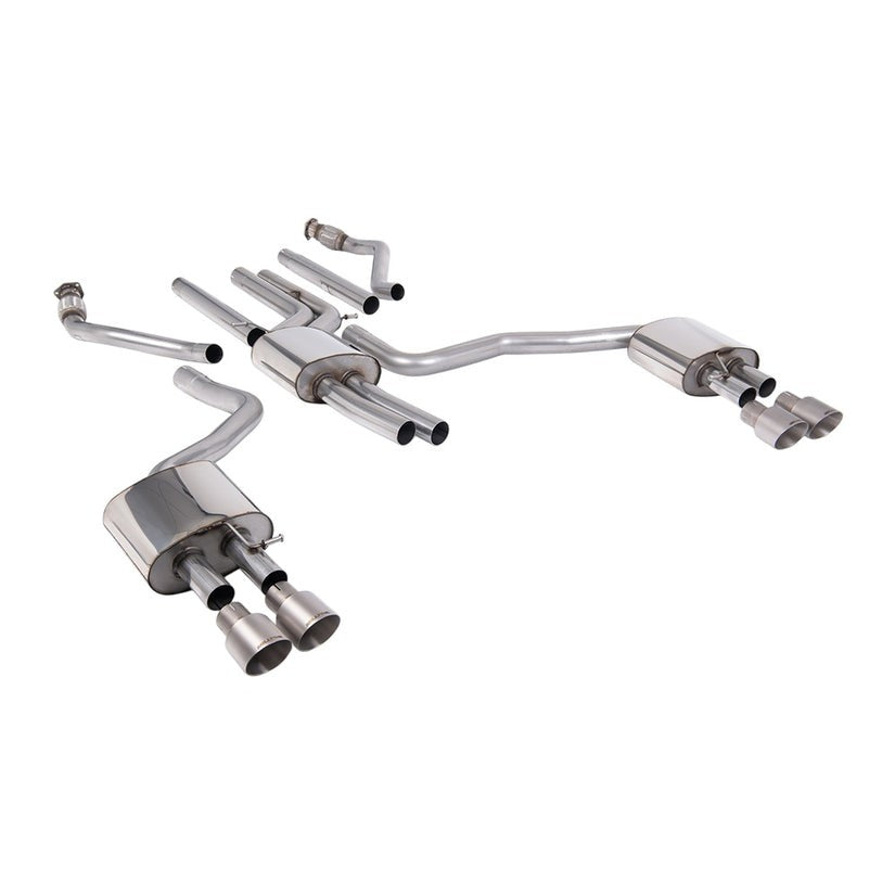 Milltek Cat Back Exhaust Audi A6 3.0TFSI V6 S-Line Facelift C7.5 15-18