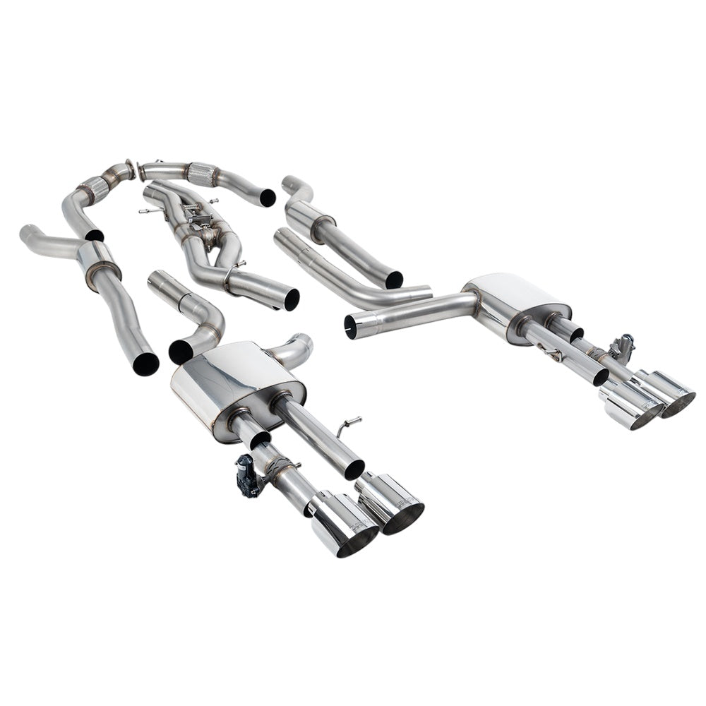 Milltek Cat Back Exhaust Audi S8 D5 4.0 TFSi V8 Saloon / Sedan Long Wheel Base (Non OPF/GPF US/ROW Models) 20-25