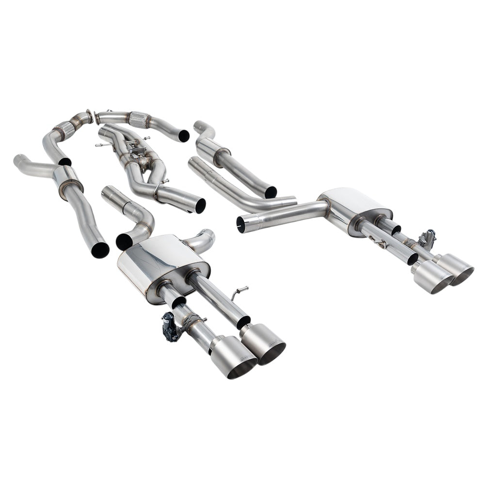 Milltek Cat Back Exhaust Audi S8 D5 4.0 TFSi V8 Saloon / Sedan Long Wheel Base (Non OPF/GPF US/ROW Models) 20-25