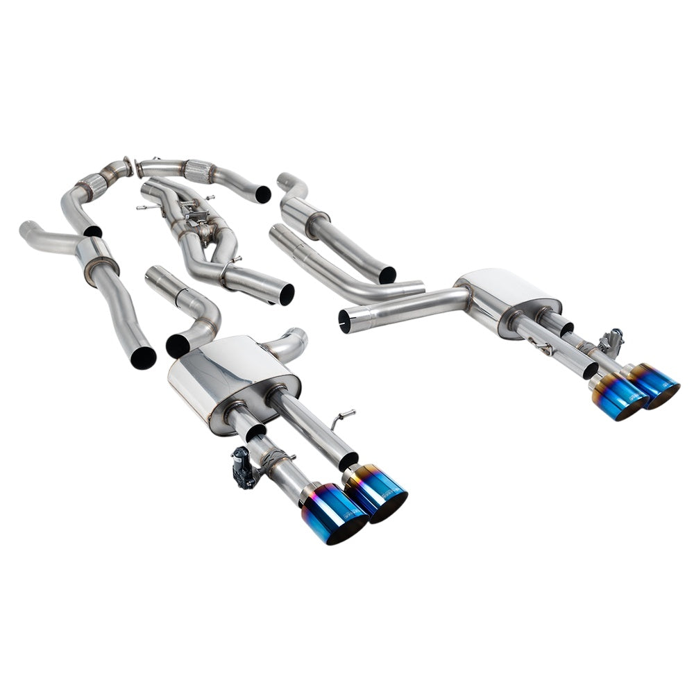 Milltek Cat Back Exhaust Audi S8 D5 4.0 TFSi V8 Saloon / Sedan Long Wheel Base (Non OPF/GPF US/ROW Models) 20-25