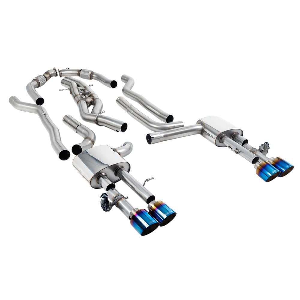 Milltek Cat Back Exhaust Audi S8 D5 4.0 TFSi V8 Saloon / Sedan Long Wheel Base (Non OPF/GPF US/ROW Models) 20-25