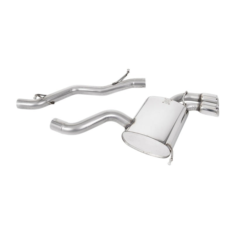 Milltek Cat Back Exhaust Audi S3 2.0 T Quattro 3dr 8P 06-12