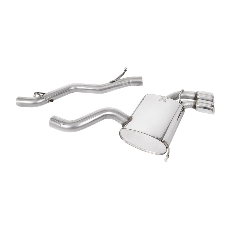 Milltek Cat Back Exhaust Audi S3 2.0 T Quattro 3-Door 8P 06-12