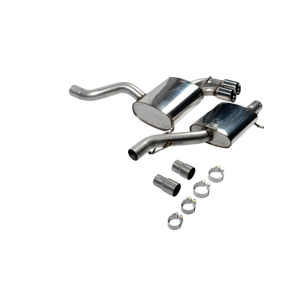 Milltek Cat Back Exhaust Audi S3 2.0 T Quattro 3-Door 8P 06-12