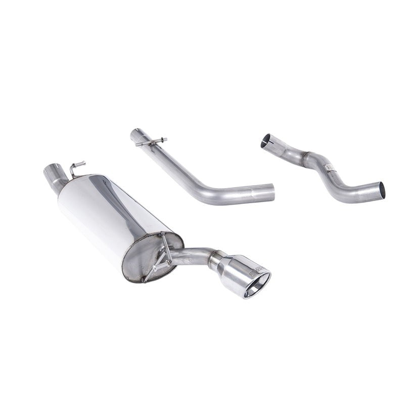 Milltek Cat Back Exhaust Audi TT 150 180 2WD Coupe Roadster 98-06